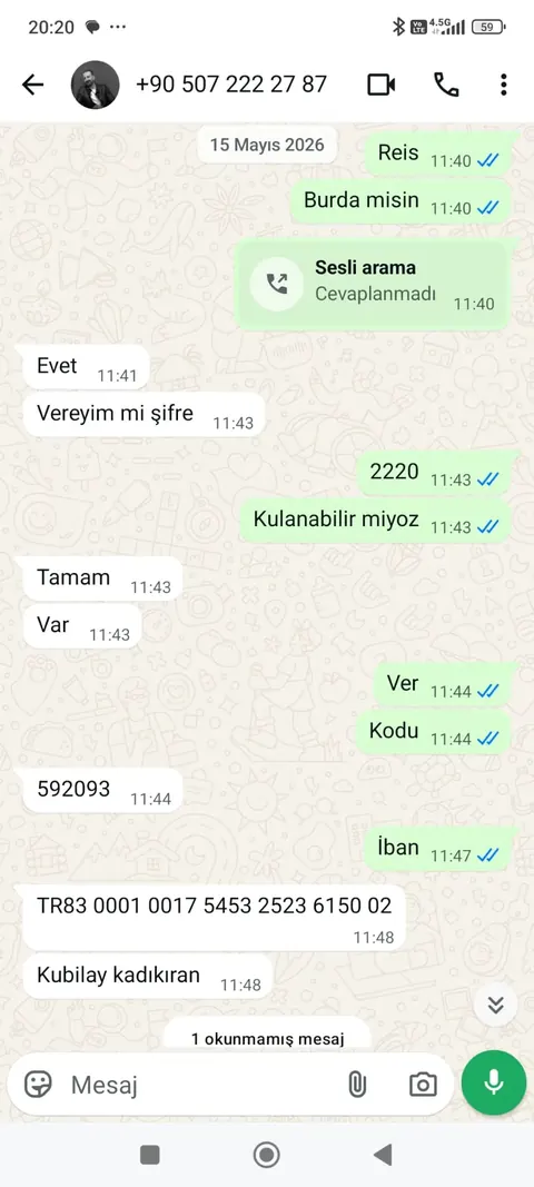 Prime Bozum müşteri dönüşü ve ödeme kanıtı ekran görüntüsü 11